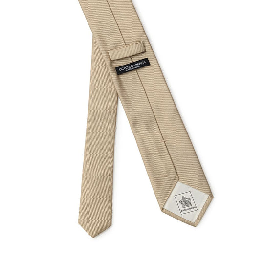 Dolce &amp; Gabbana Golden Silk Ties &amp; Bows
