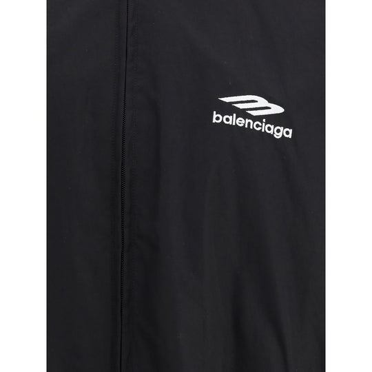 Balenciaga jacket with faux fur lining