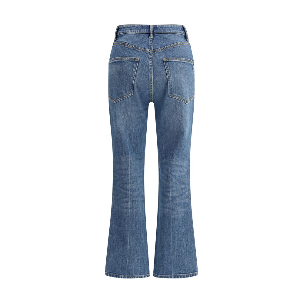 Tory Burch cropped flared jeans