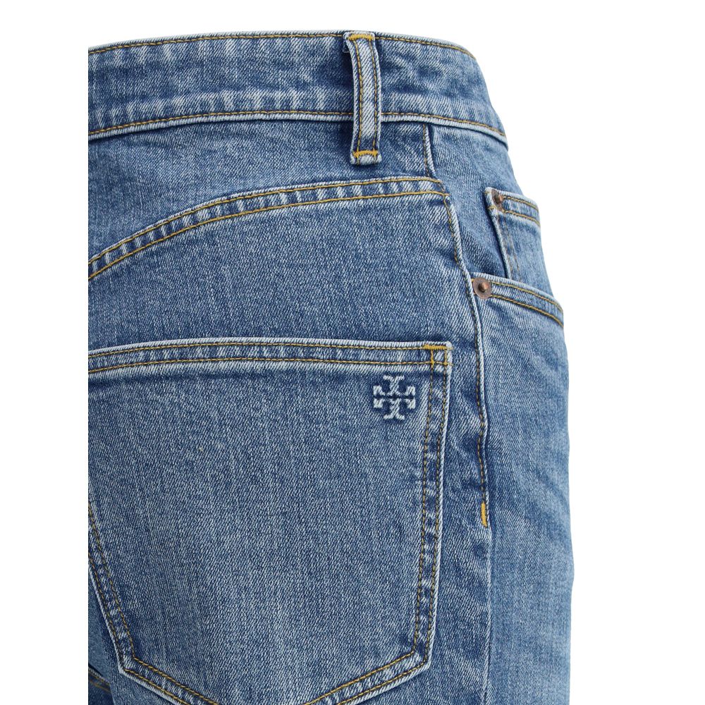 Tory Burch cropped flared jeans
