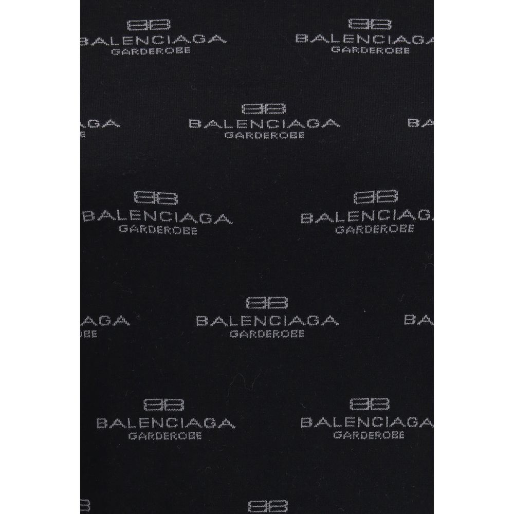 Balenciaga sweater with all-over logo