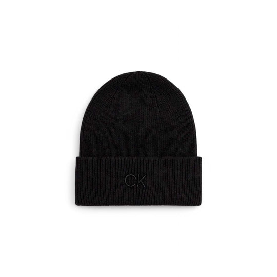 Calvin Klein Schwarze Bio-Baumwollmützen Baseballmütze