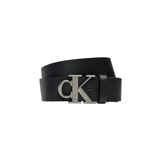 Calvin Klein Jeans Schwarzer Ledergürtel