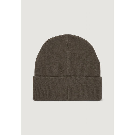 Calvin Klein Jeans Graue Wollmützen Baseballmütze