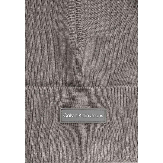 Calvin Klein Jeans Grauer Hut aus recyceltem Polyester