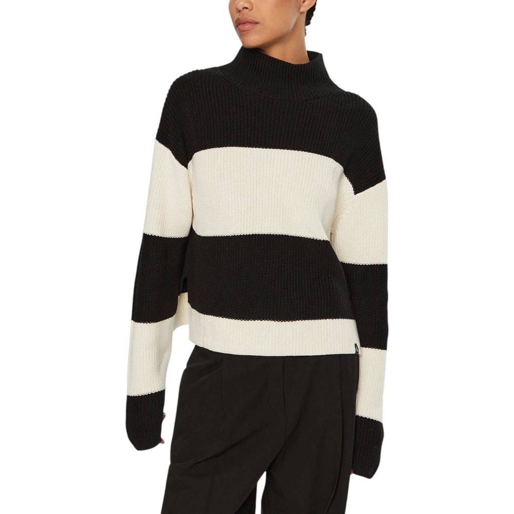 Calvin Klein Jeans Schwarzer und weißer Baumwollpullover