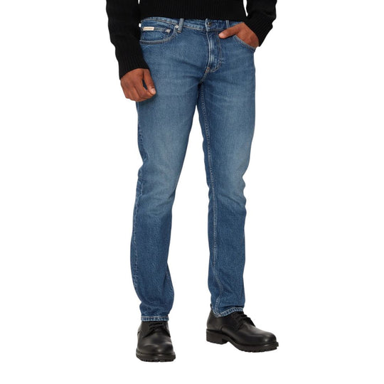 Calvin Klein Jeans Blaue Baumwolljeans & Hose