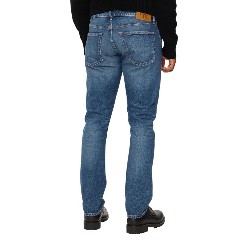 Calvin Klein Jeans Blaue Baumwolljeans & Hose