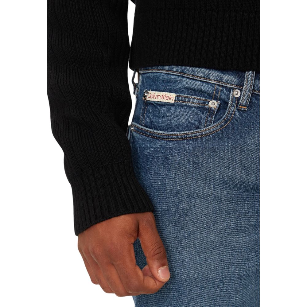 Calvin Klein Jeans Blaue Baumwolljeans & Hose