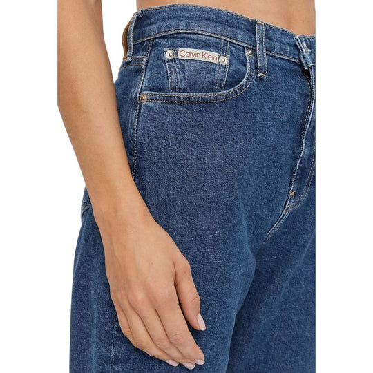 Calvin Klein Jeans Blaue Slim Fit Jeans aus Baumwolle