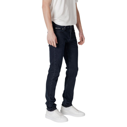 Calvin Klein Jeans Blaue Baumwolljeans & Hose