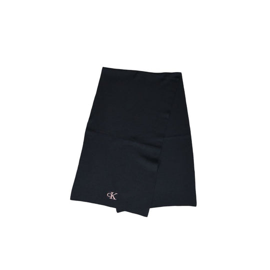 Calvin Klein Schwarzer Schal aus recyceltem Polyester