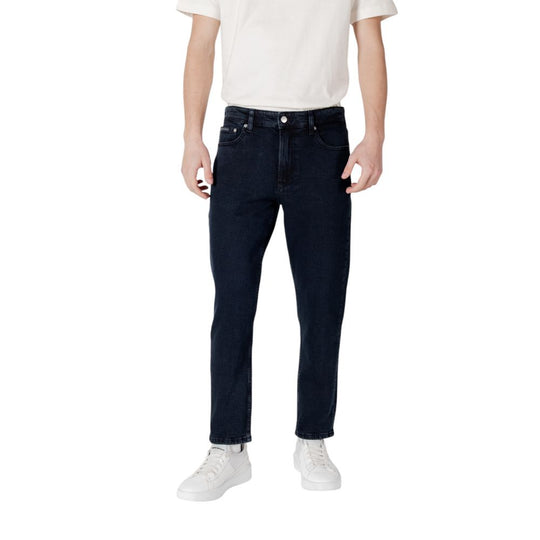 Calvin Klein Jeans Relaxed Fit Jeans aus blauer Baumwolle