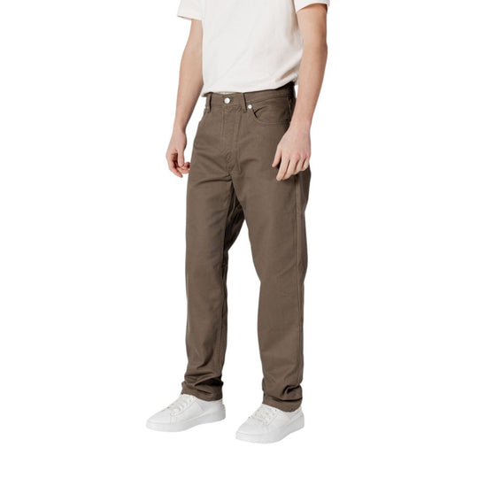 Calvin Klein Jeans Grüne Baumwollhose