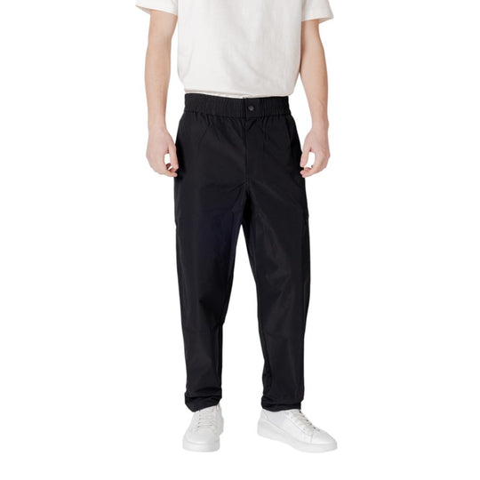 Calvin Klein Jeans Schwarze Polyester-Hose