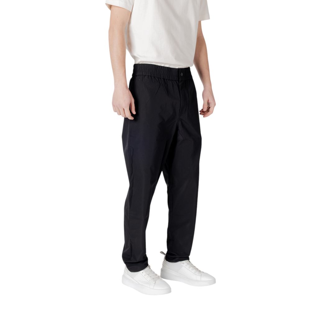 Calvin Klein Jeans Schwarze Polyester-Hose
