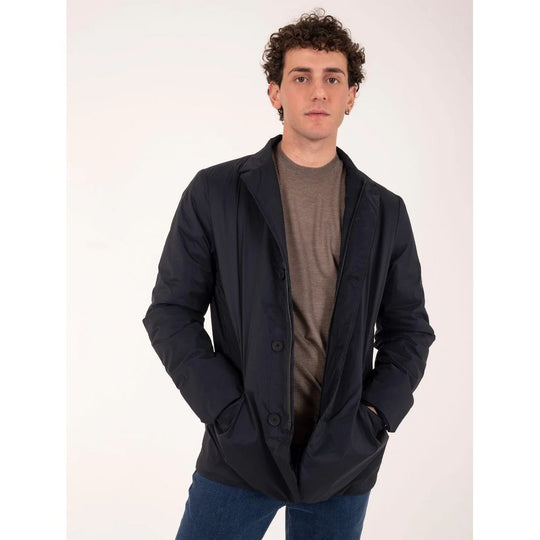 People Of Shibuya Blaue Polyester-Jacke