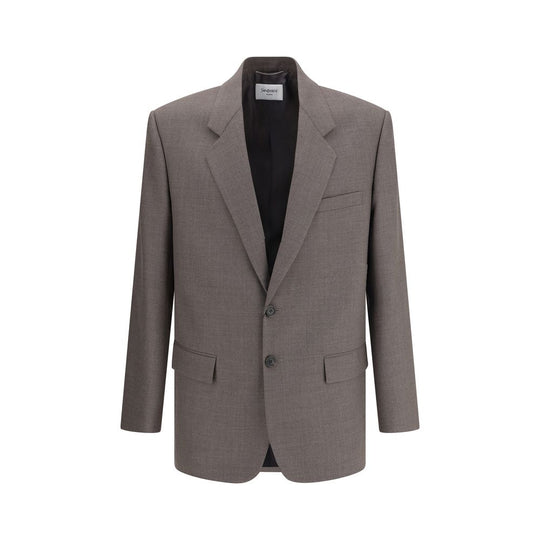Saint Laurent Blazer-Jacke aus Wolle