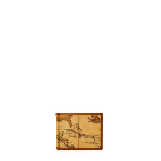 Alviero Martini Prima Classe Braunes Polyester Portemonnaie
