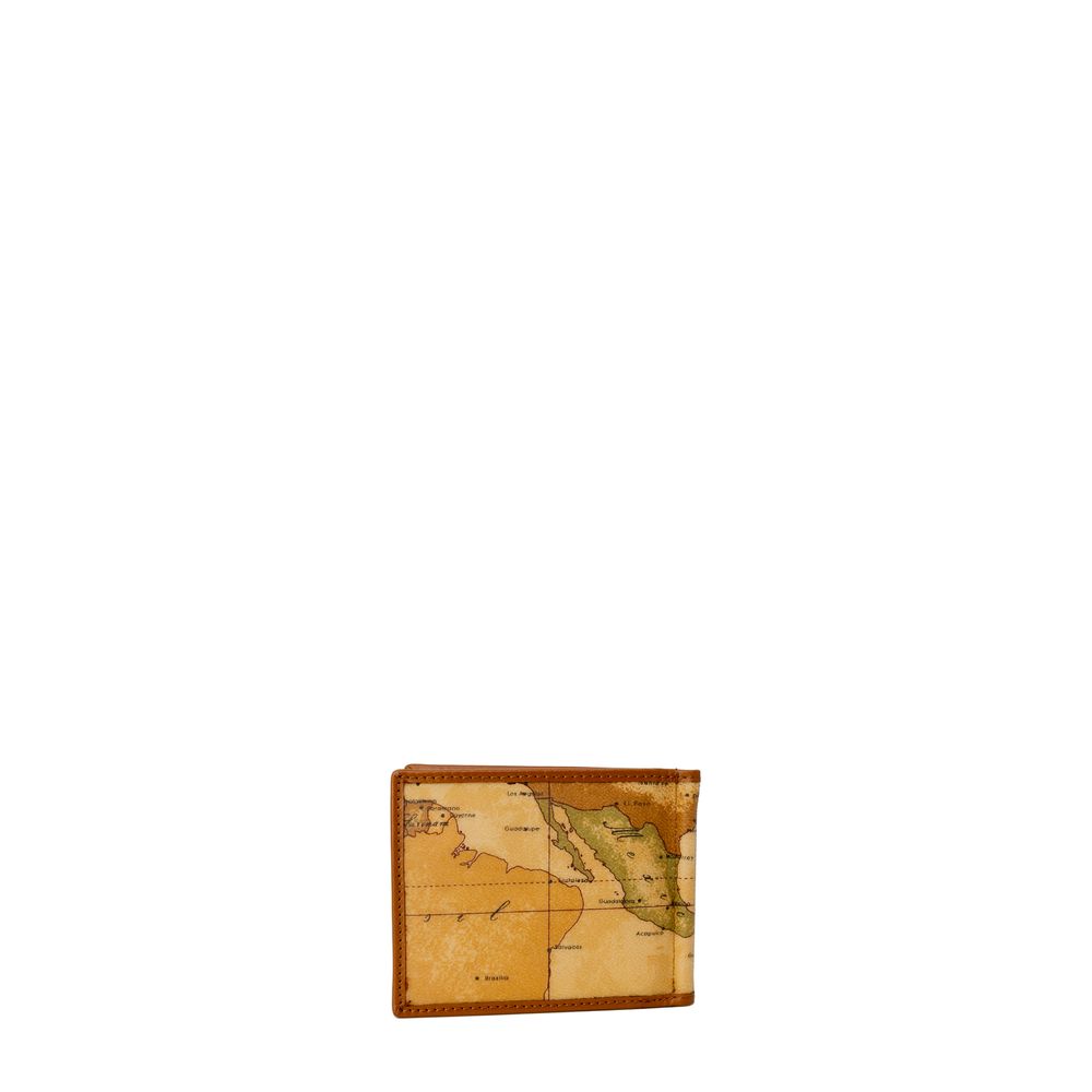 Alviero Martini Prima Classe Braunes Polyester Portemonnaie