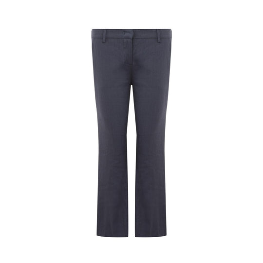 Lardini Schicke blaue Leinenhosen