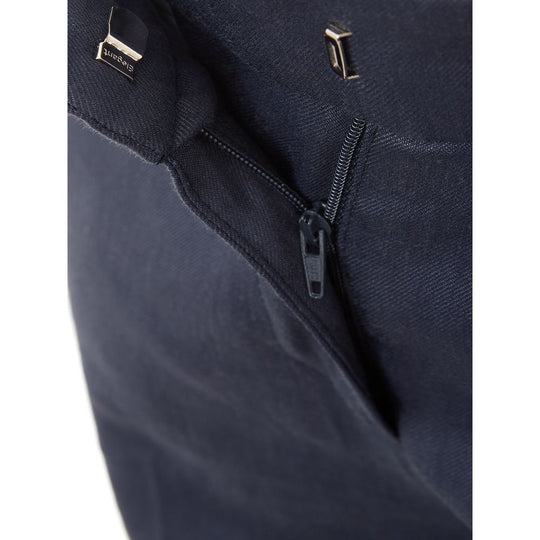 Lardini Schicke blaue Leinenhosen