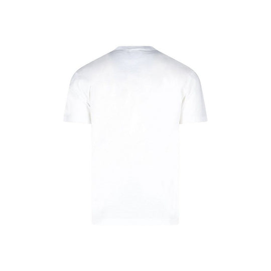 Dsquared² T-Shirt aus weißer Baumwolle