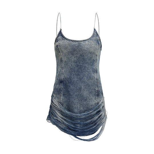 Diesel De-dra-short-fsg Minikleid aus Denim