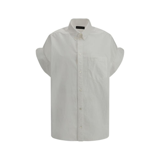 Balenciaga Oversized Shirt mit kurzen Ärmeln