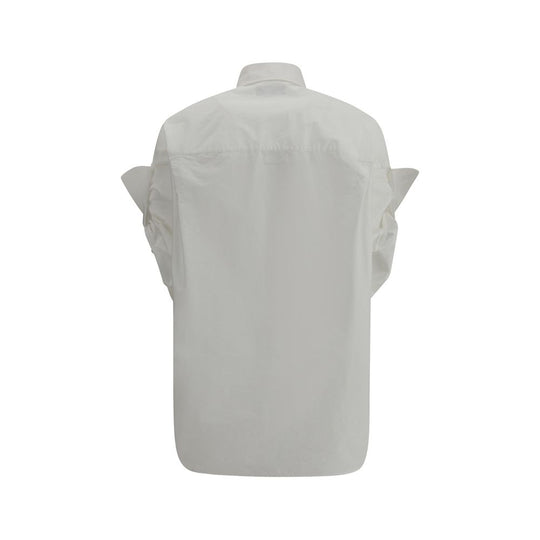 Balenciaga Oversized Shirt mit kurzen Ärmeln