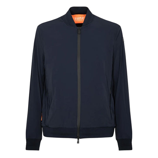 Suns Blaue Nylonjacke