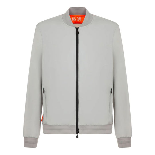 Suns Graue Nylon Herrenjacke