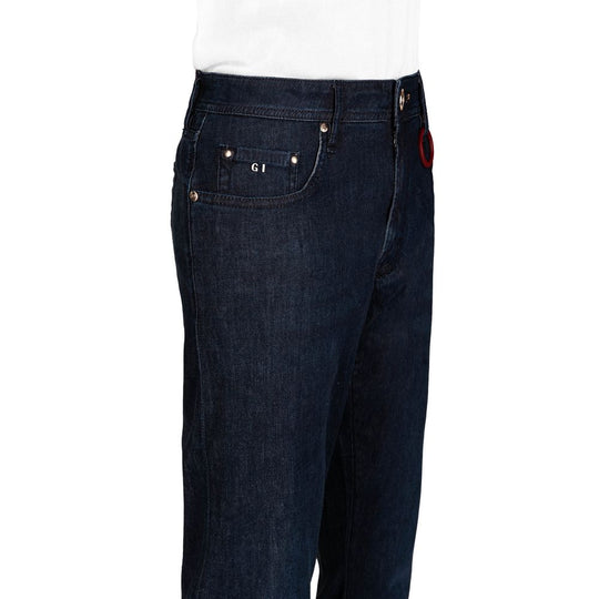 Tramarossa Blaue Baumwolle Männer Jeans