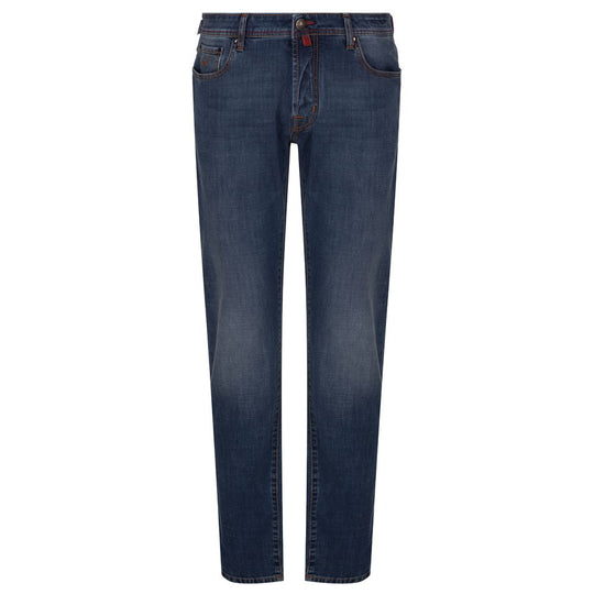 Jacob Cohen Blaue Baumwolljeans & Hose