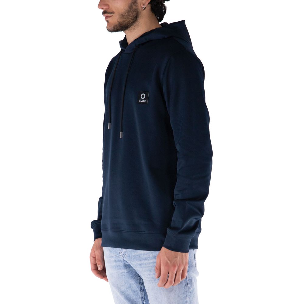 Suns Blauer Nylon-Pullover
