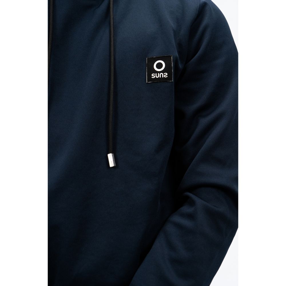 Suns Blauer Nylon-Pullover