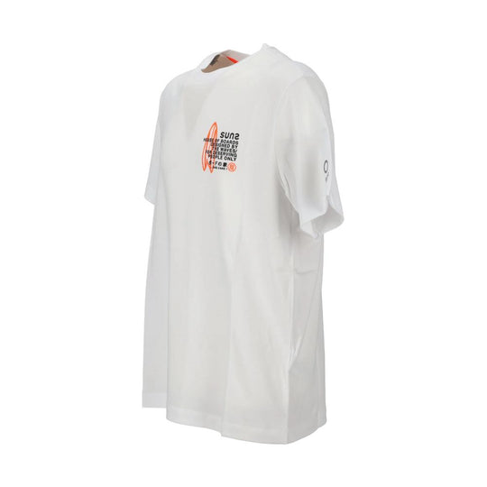 Suns T-Shirt aus weißer Baumwolle
