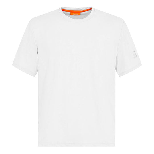 Suns Weißes Nylon T-Shirt
