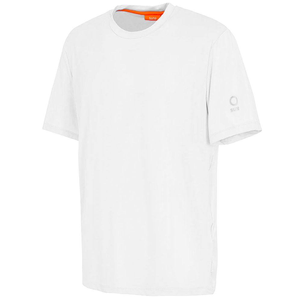Suns Weißes Nylon T-Shirt