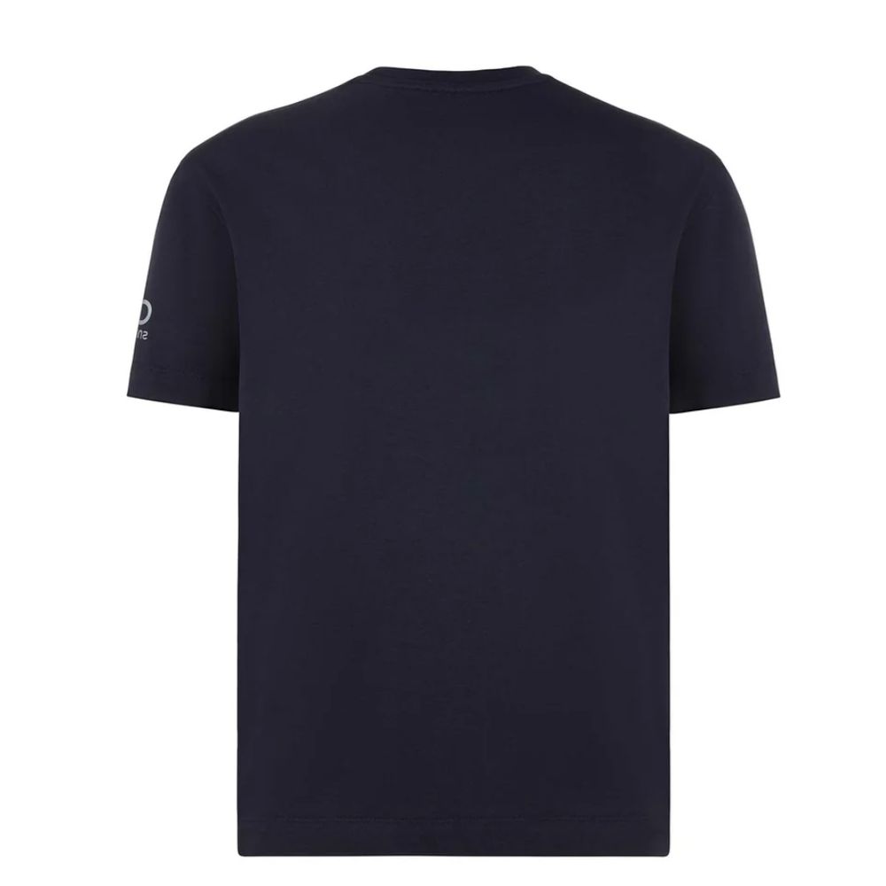 Suns T-Shirt aus blauer Baumwolle