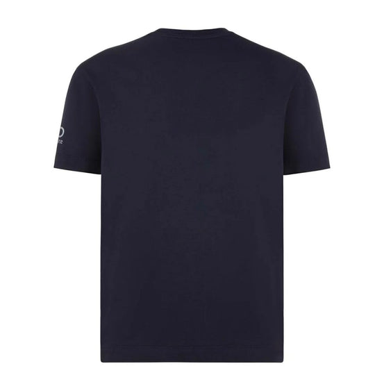 Suns T-Shirt aus blauer Baumwolle