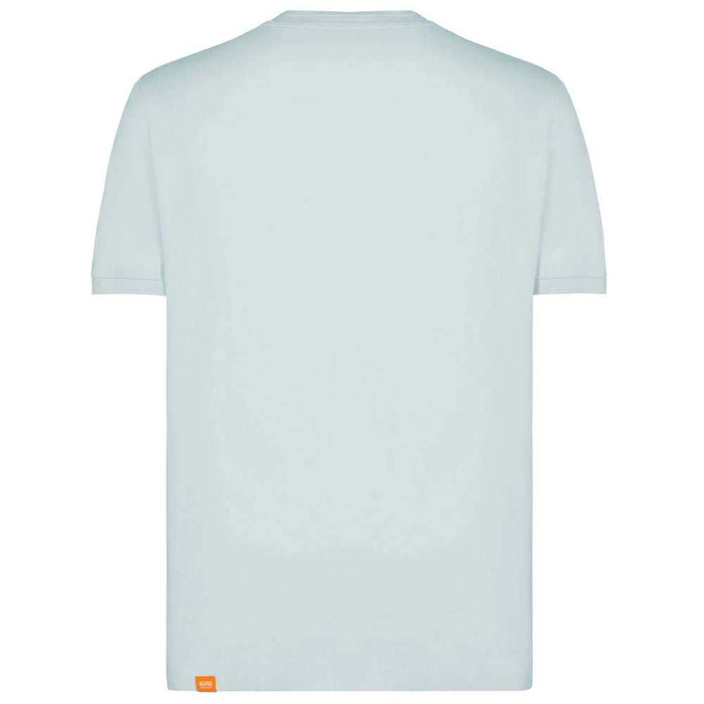 Suns T-Shirt aus grauer Baumwolle