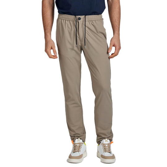 Suns Beige Nylon Jeans & Hose