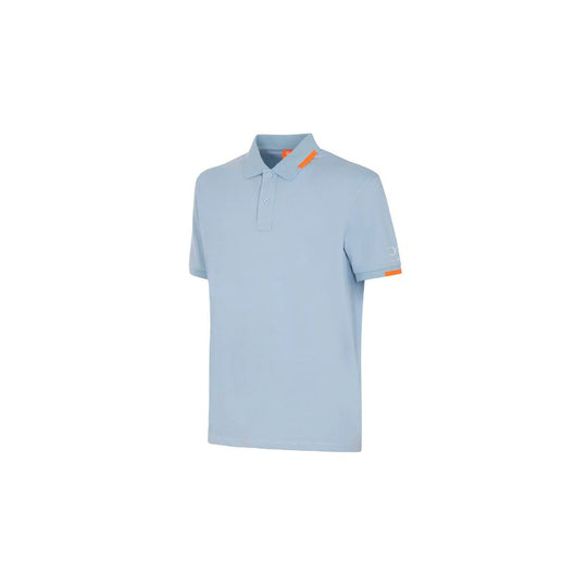 Suns Hellblaues Baumwoll-Poloshirt