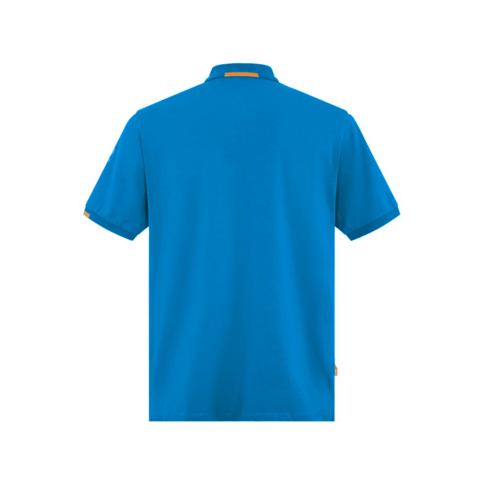 Suns Hellblaues Baumwoll-Poloshirt
