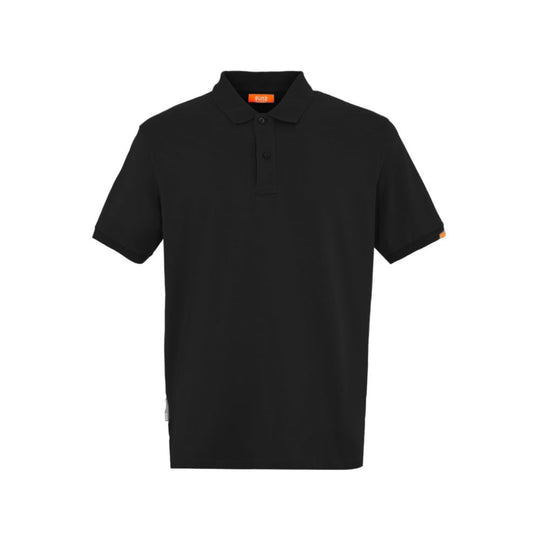 Suns Schwarzes Baumwoll-Poloshirt