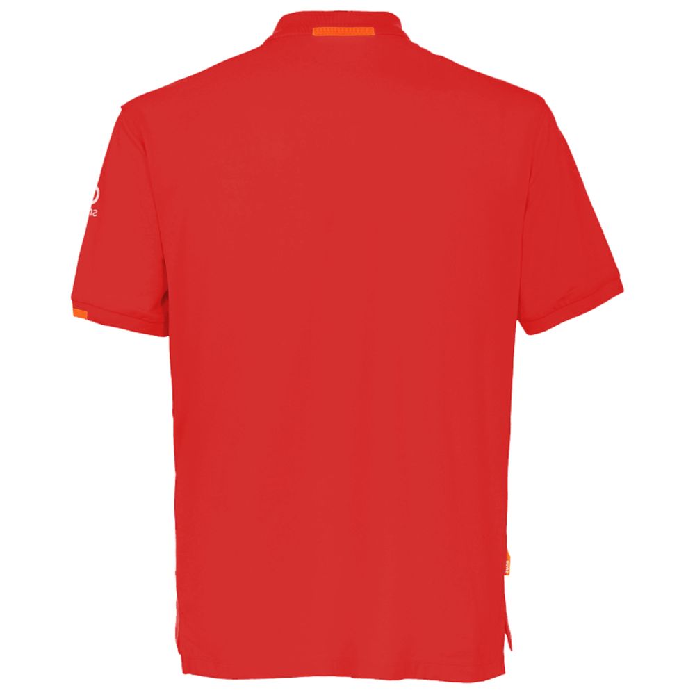 Suns Rotes Baumwoll-Poloshirt