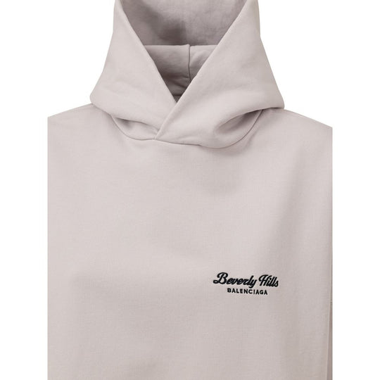 Balenciaga Grauer Baumwollpullover