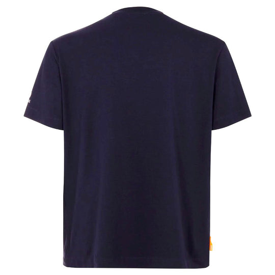 Suns T-Shirt aus blauer Baumwolle