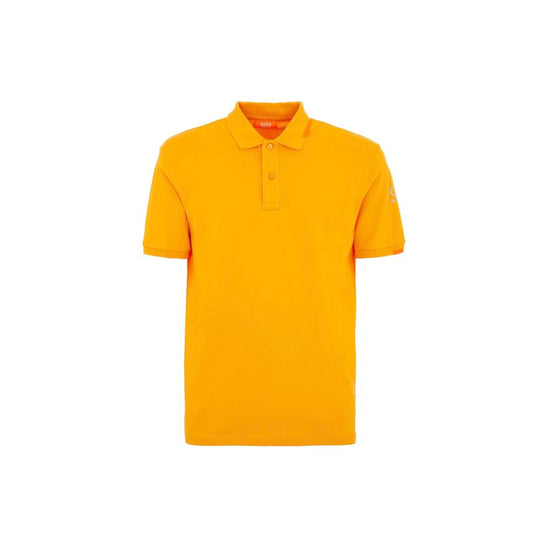 Suns Orangefarbenes Baumwoll-Poloshirt